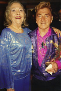 Edwin Duff and Janet Mackenzie at the 1996 South Pacific Song Contest on the Gold Coast.