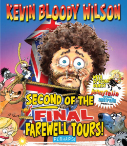 Kevin Bloody Wilson 2017 tour