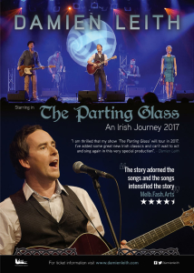 Damien Leith is taking his acclaimed one-man show, The Parting Glass, on tour in October-November 2017.