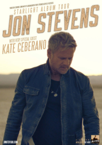 Jon Stevens will soon hit the road on his national Starlight Tour featuring special guest Kate Ceberano.