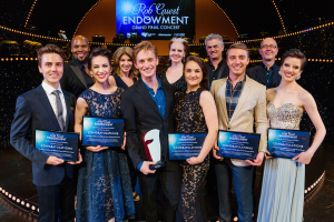 Rob Guest Endowmen Award finalists and judges in 2016. Photo by Robert Catto