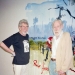 Rolf & Olaf Harris with mural 300dpi
